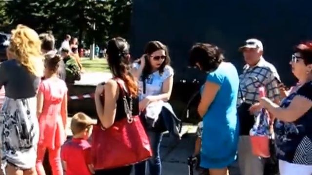 День города 2015 Полевая кухня Раздача еды всем желающим смотреть онлайн