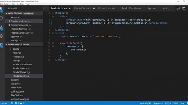 Learn Vue.js (RU) - Компоненты #3 - функции как параметры и объект Vue для хранения состояния