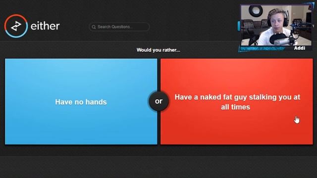 Would You Rather | Either.io смотреть онлайн
