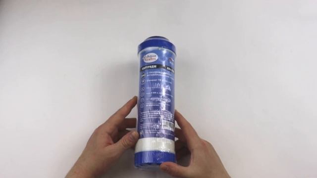 Картридж с гранулированным активированным углем для холодной воды GAC, 10"SL AquaKratos АКv-019 смотреть онлайн