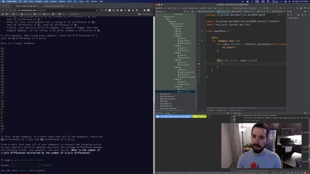 Advent of Code, Day 10, Part 1 | Kotlin смотреть онлайн