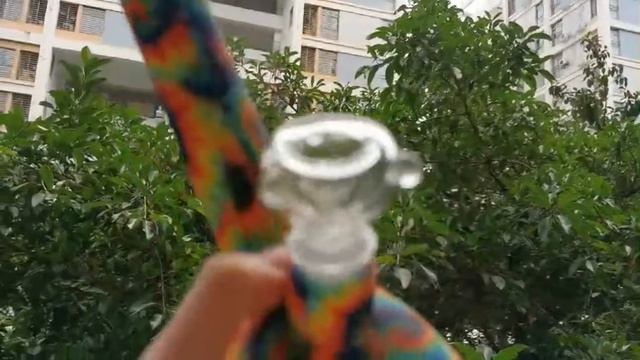Colorful Silicone Beaker Bong-8.6 Inch ShareBongs Product Review смотреть онлайн