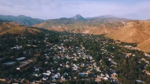 Пролетая над маленькой РОДИНОЙ (г.Майлуу-Суу)