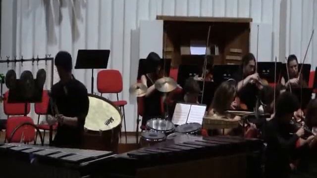 Concerto for Percussion and Orchestra - Eugene Levitas - III tempo смотреть онлайн