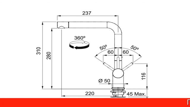 Обзор Смеситель FRANKE Active Plus | HOFF смотреть онлайн