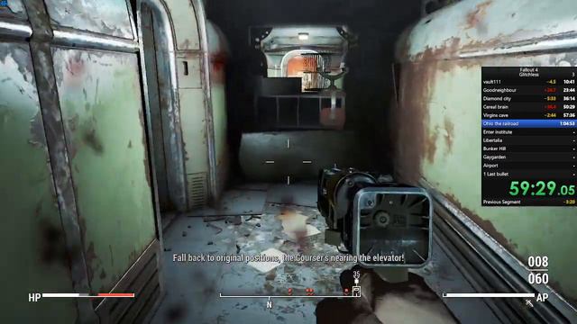 Fallout 4 glitchless NEW PB 1:53:55(institute ending no pipboy) смотреть онлайн