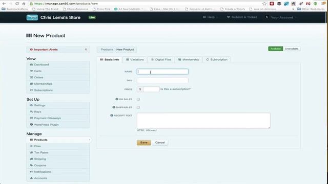 Cart66 Cloud - Creating eBook Products смотреть онлайн