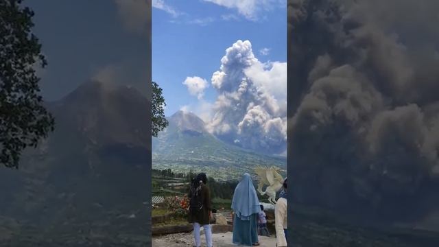 Извержение вулкана 