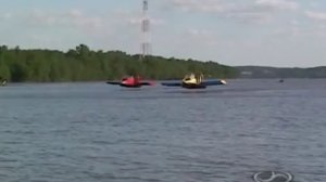 Экраноплан на воздушной подушке