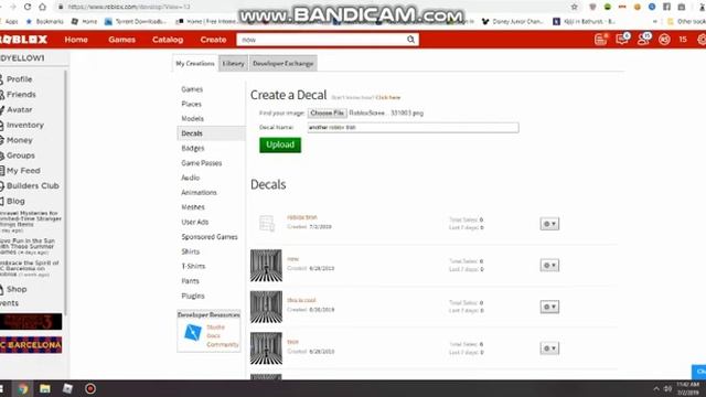 HOW TO CREATE DECALS ON ROBLOX 2019 смотреть онлайн