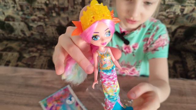 Распаковка Enchantimals Радья радужная рыбка и ее питомец Фло смотреть онлайн