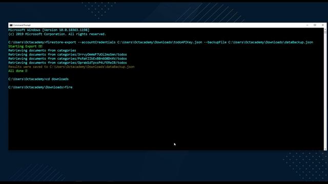 Firebase Firestore Import Export JSON Data - Node Firestore Import Export смотреть онлайн