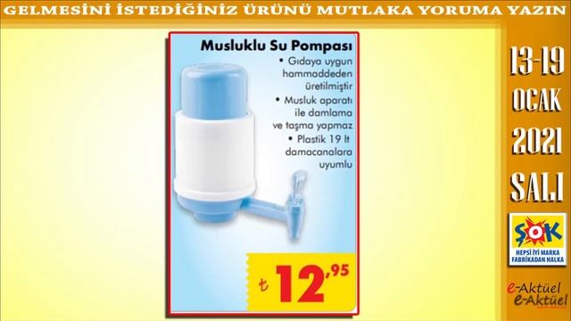 ŞOK BU HAFTA -MUHTEŞEM KATALOG| ŞOK MARKET 13 OCAK KATALOG | ŞOK AKTÜEL | ŞOK KATALOG | ŞOK BU HAFT смотреть онлайн