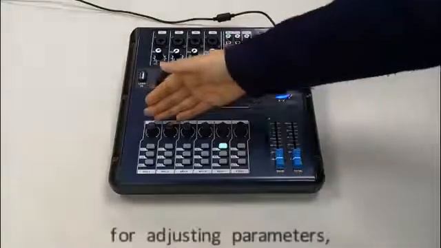 Lannge MD-2006 Portable 6 Channel Digital Mixing Console Mixer