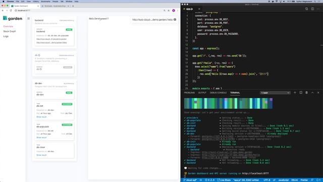 Creating A GKE Cluster And Cloud SQL Database With Garden And Terraform