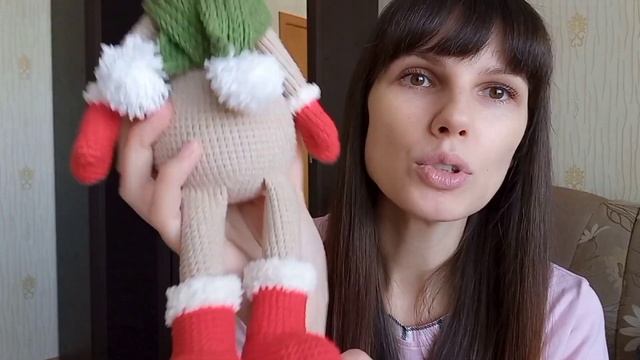 Вязаные игрушки крючком март 2022. Моё первое видео. смотреть онлайн