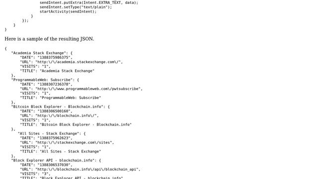 Code Review: Android export browser history as JSON смотреть онлайн