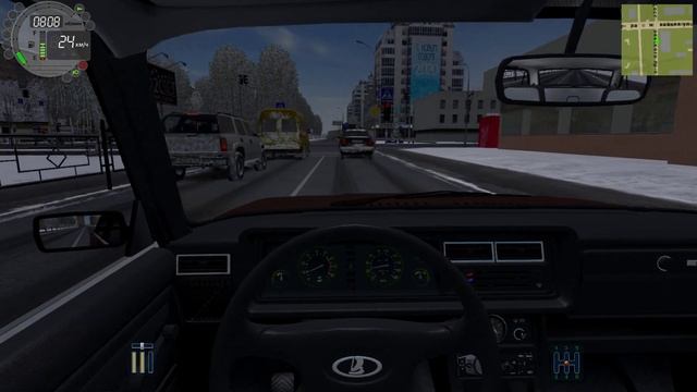 City Car Driving 2022 (ВАЗ 2107) смотреть онлайн