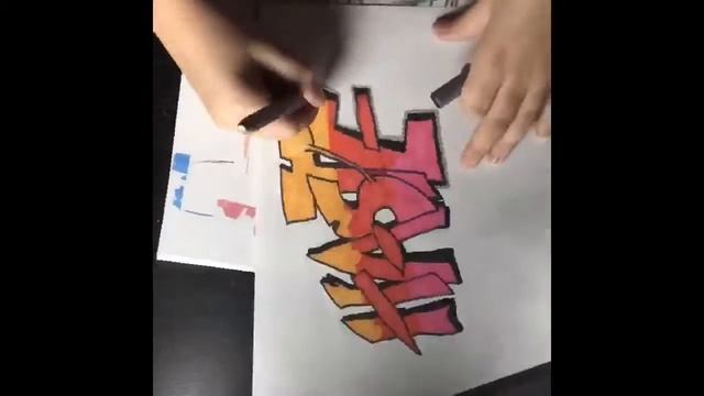(SPEED ART #2)-HASTE GRAFFITI смотреть онлайн