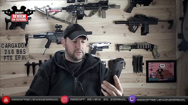 Mid Cap De 250 BBS 😱😱😱 PTS EPM1 ! | Airsoft Review En Español