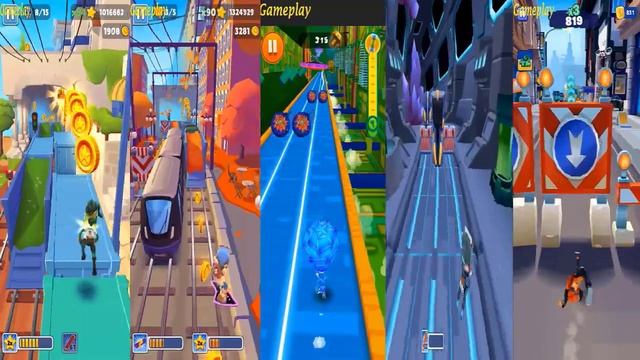 The Fixies Top Secret: Rush VS Subway Surfers Space Station VS Vancouver VS Greece MetroLand смотреть онлайн