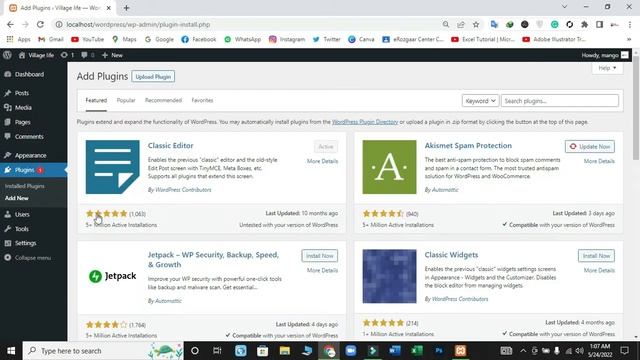 How to install Classic editor | How to add Short code plugin | WordPress | смотреть онлайн
