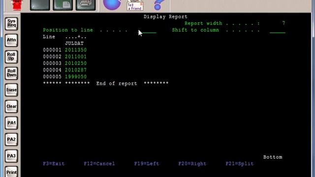 AS400 Query Tutorial - Julian Date смотреть онлайн
