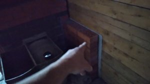 Самая модная и нужная. Перегородка в баню из кирпича.???