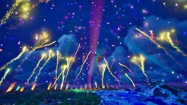 Новогодний ивент!! В фортнайте празднуют Новый год 2023!! смотреть онлайн