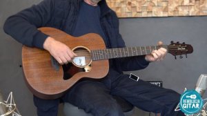 Harley Benton GS-Travel Mahogany. TEST Best Travel Guitar