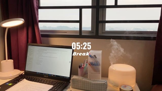 2-HOUR STUDY WITH ME/ Background Noise [No Music Ver]/ Early Morning?/ Pomodoro 50-10 смотреть онлайн