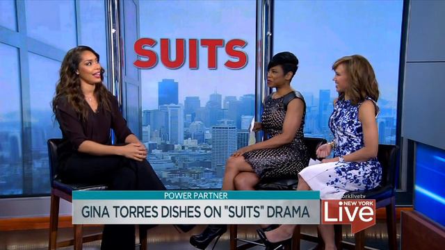 Gina Torres Dishes on "Suits" Drama смотреть онлайн