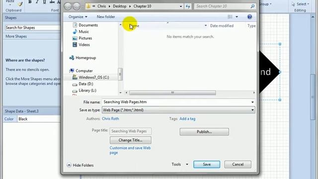 10.2.1 Searching Visio-generated Web Pages смотреть онлайн