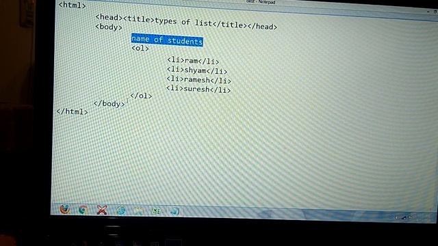 9. Types of list in html( part-1) ordered list смотреть онлайн