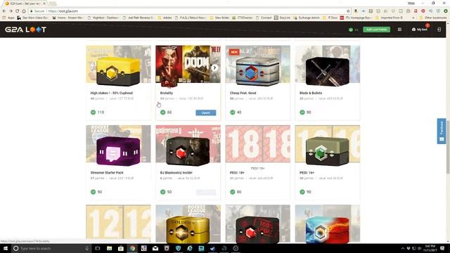 G2A Loot Box Random STEAM CD KEY Opening! Nov 11, 2017 смотреть онлайн