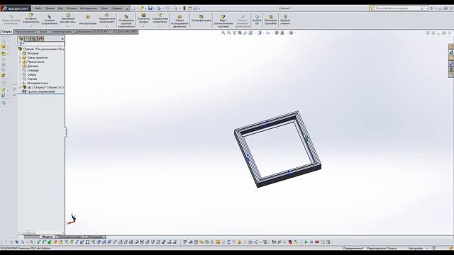 Solidworks. Конфигурации в сборке смотреть онлайн