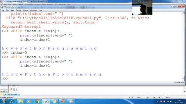 47 Python String Handling Operation indexing, slicing Membership operator format | Python Tutorial смотреть онлайн