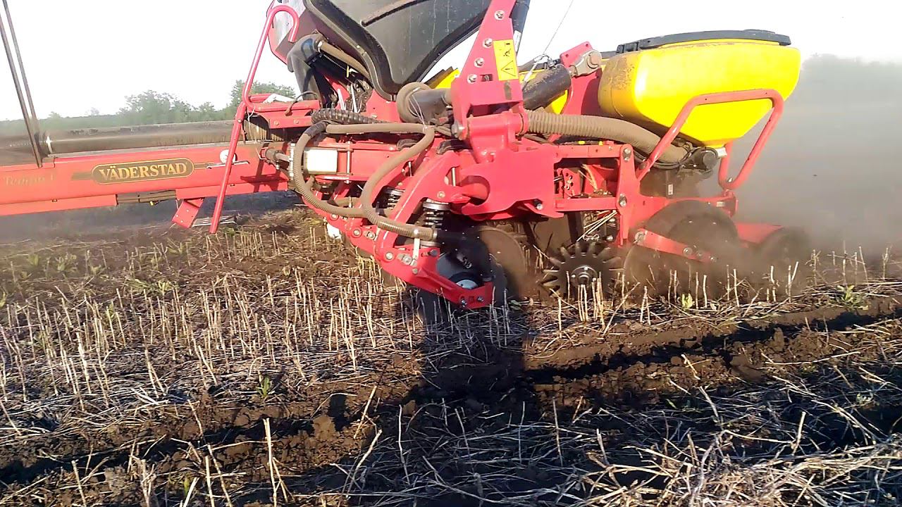 Vaderstad Tempo F8 прямой посев подсолнечника смотреть онлайн