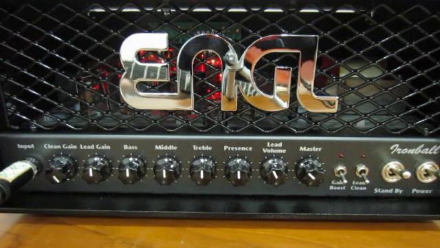 ENGL Ironball Guitar Amp Clean Channel смотреть онлайн