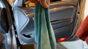 лучшая химчистка дверной карты автомобиля!!