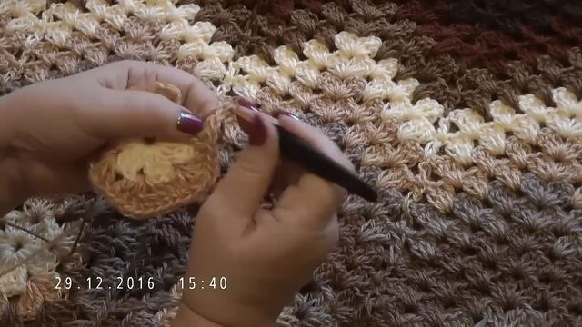 Плед Зигзаг на основе шестиугольников смотреть онлайн
