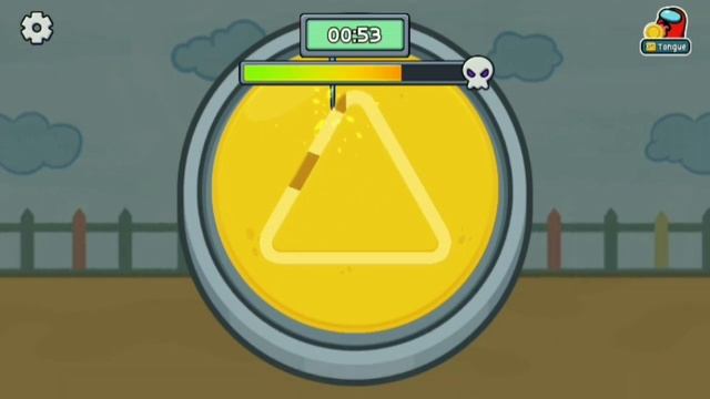 Squid Game with Amoung Us | Dalgona Candy | Game Review | New Game | Gooblin смотреть онлайн