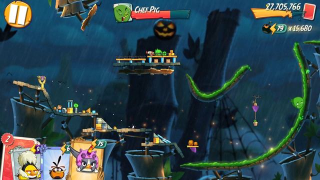 Angry Birds 2 - Boss Battle (Chef Pig) смотреть онлайн