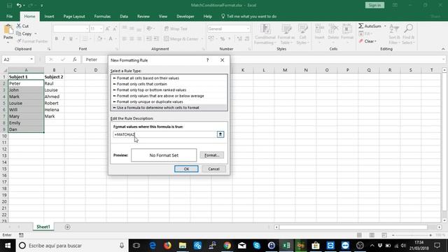 EXCEL: How to compare two columns and highlight common values смотреть онлайн