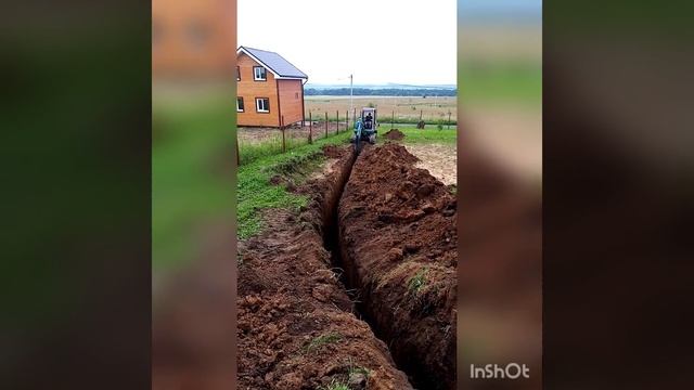 Подключение Скважины монтаж кессона Подводка воды от скважины копка миниэкскаватором каматцу смотреть онлайн