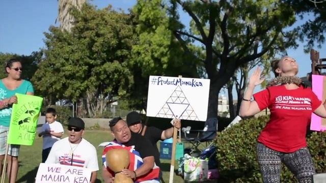 Ku Kia'i Mauna Conclude at TMT Headquarters in Pasadena, Ca.