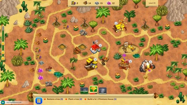 Gnomes Garden 3 - Level 23 смотреть онлайн