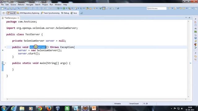 1. Selenium Java || Starting and Stopping Selenium Server. смотреть онлайн