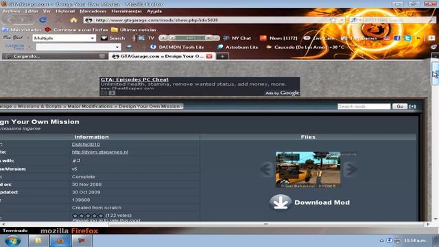Como descargar GTA SA mas mods cleo, DYOM, SA-MP y mas parte 2 смотреть онлайн