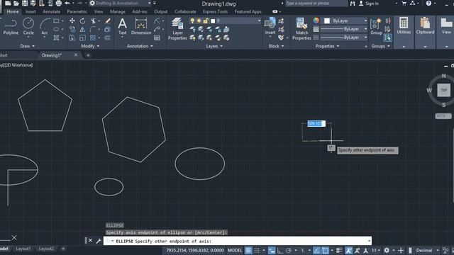 AUTOCAD 2020 LECTURE 3 CIRCLE POLYGON ARC смотреть онлайн